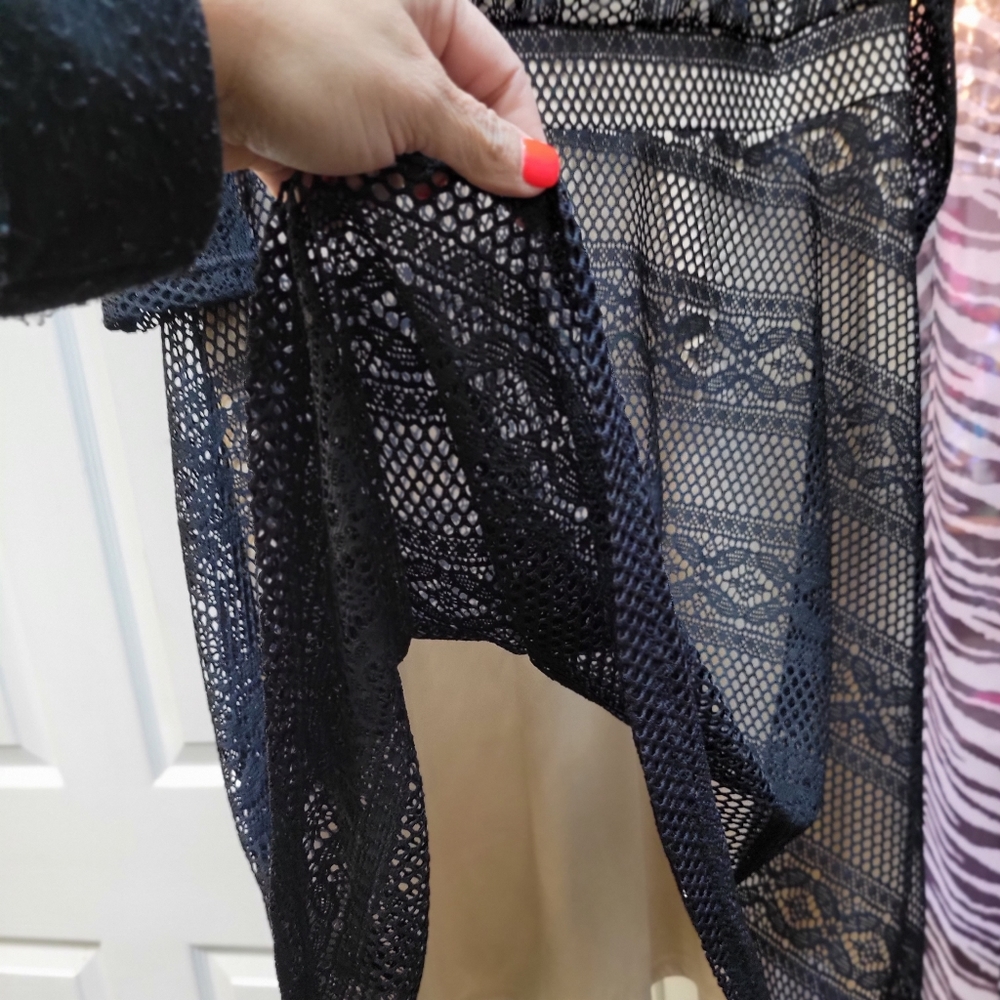 Lane bryant fishnet dress